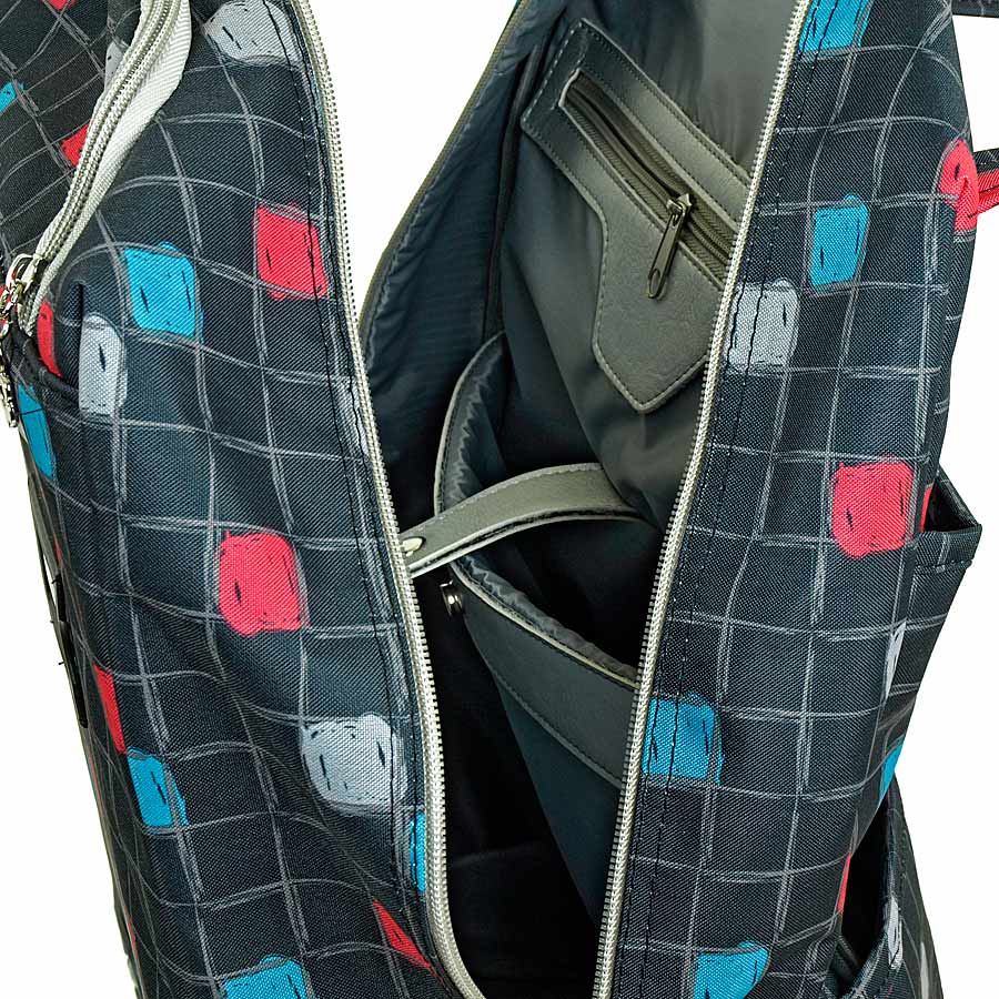 Сумка на колесах Griffon Г 1216 "Тетрис"