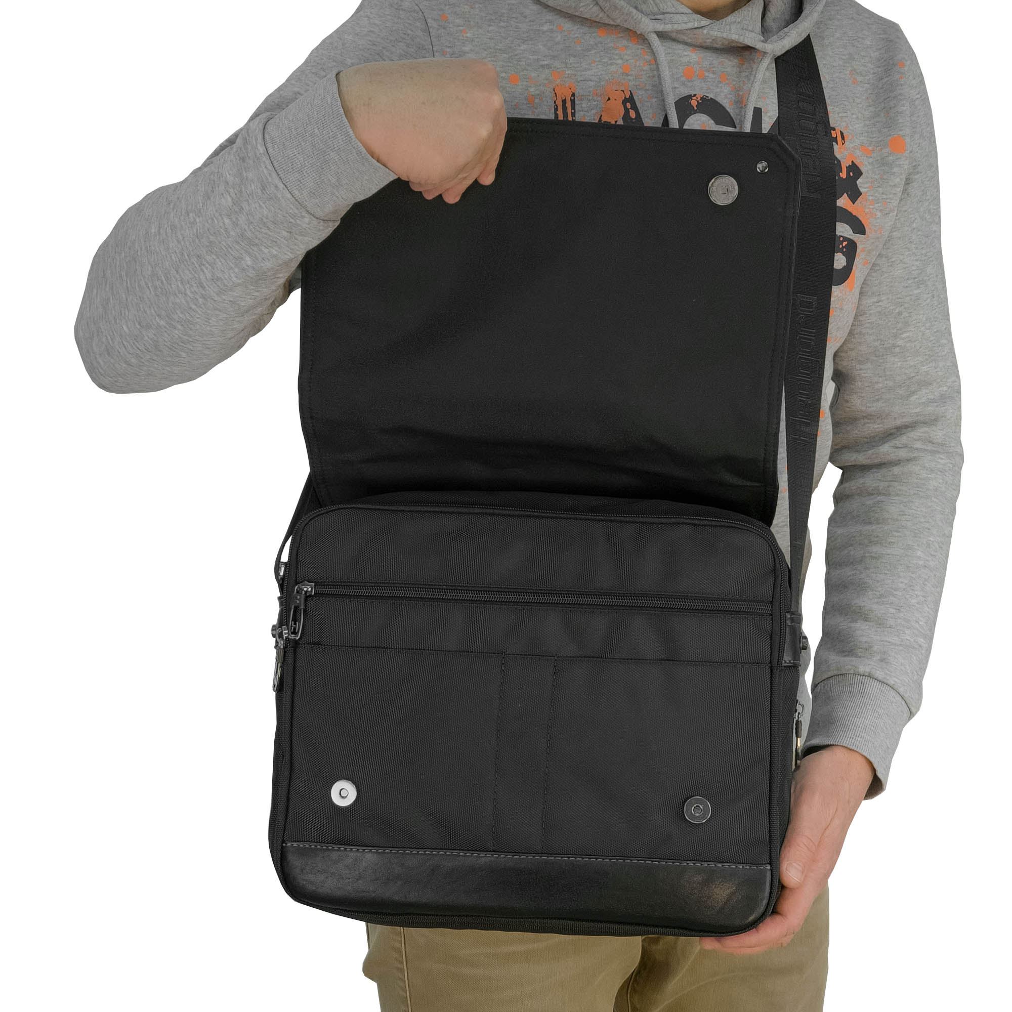 Сумка-мессенджер, планшет  Hedgard 9631 Black