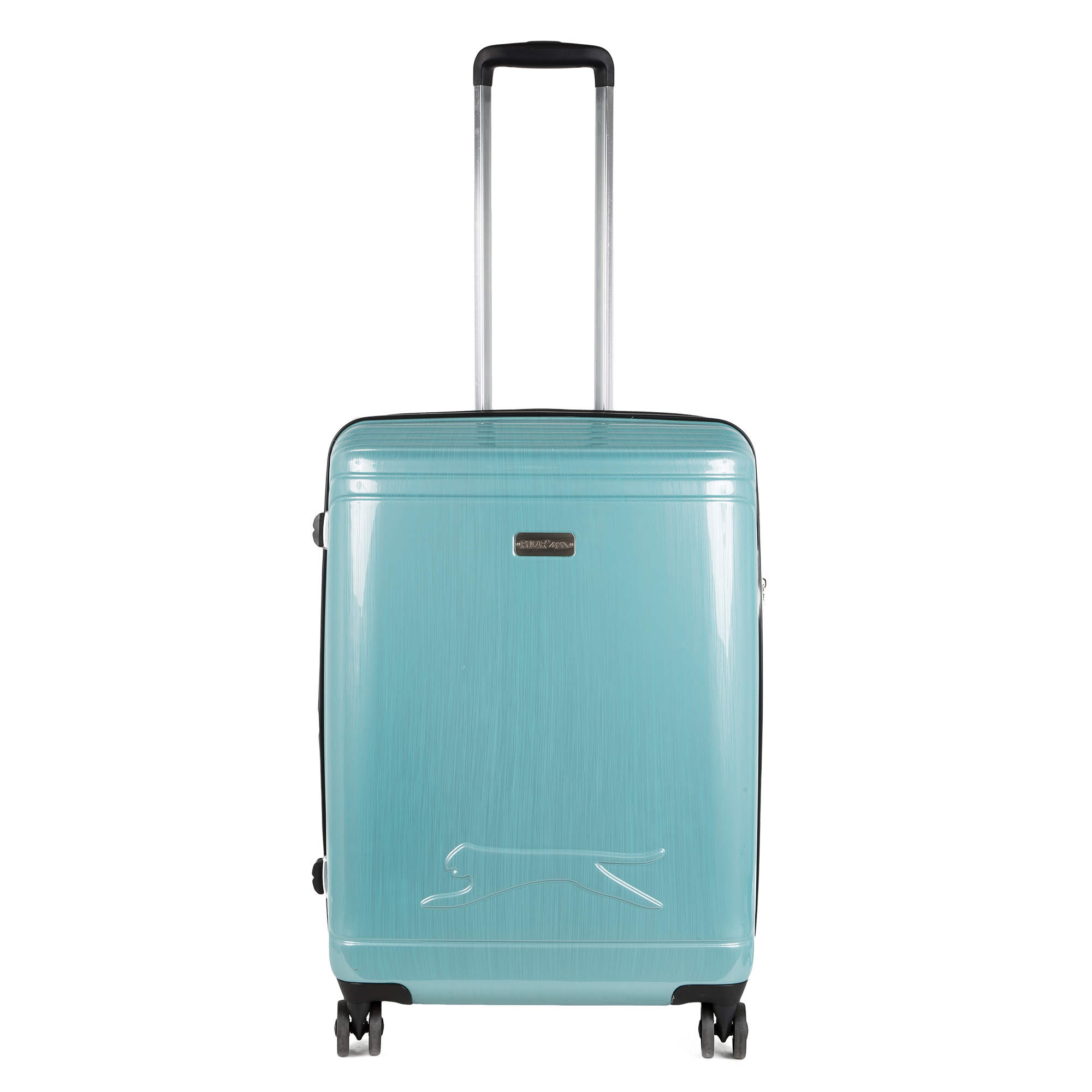 Чемодан средний, с увеличением объема POLAR Р1936-24" Green