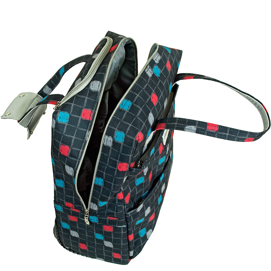 Сумка на колесах Griffon Г 1216 "Тетрис"