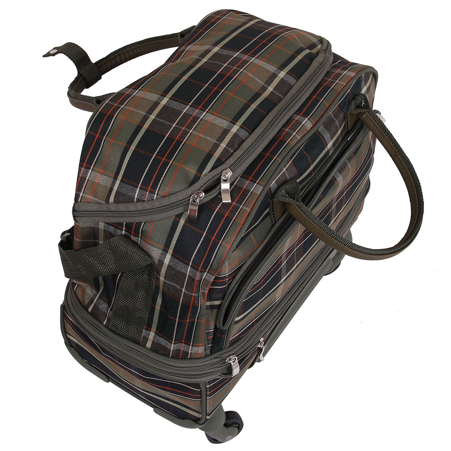 Раздвижная сумка на 4х колесах TSV 530.24 Green