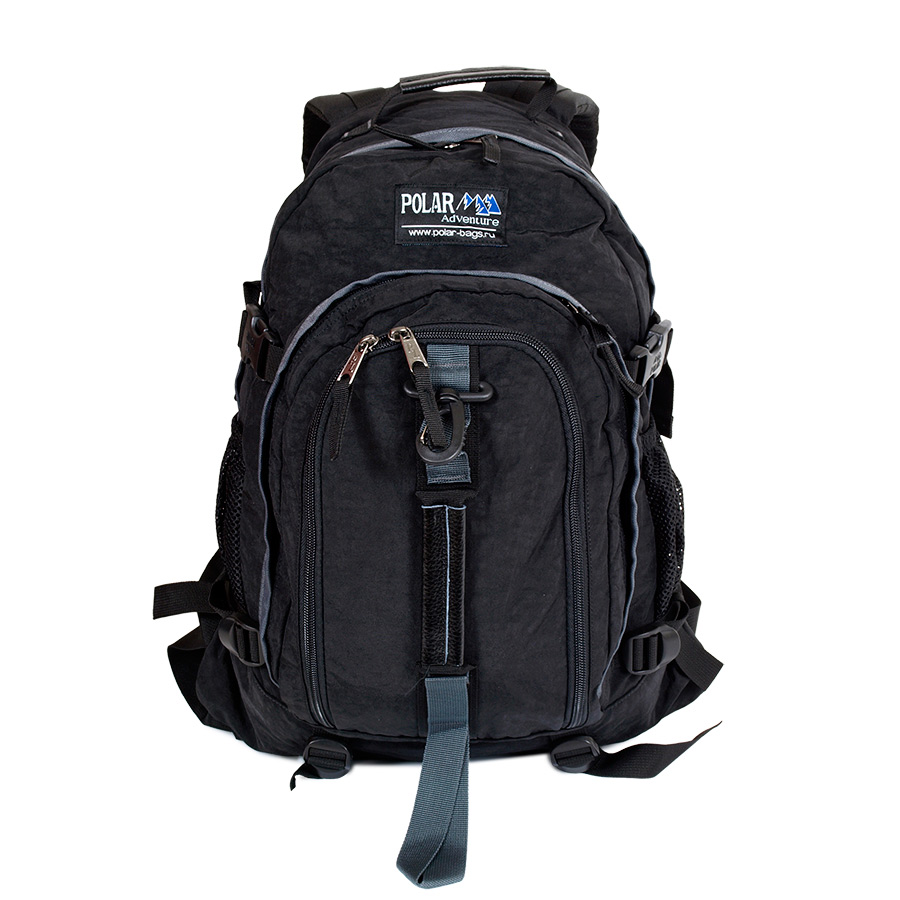 Рюкзак POLAR П955-05 Black, цвет: черный, купить в интернет-магазине ...