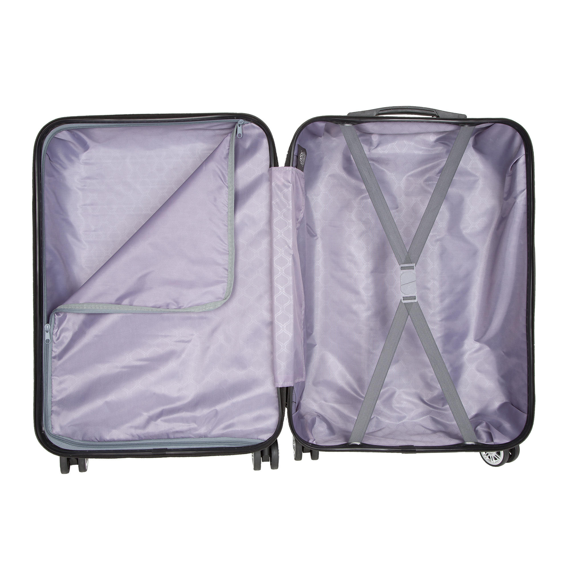 Чемодан средний POLAR Р111 24" Grey