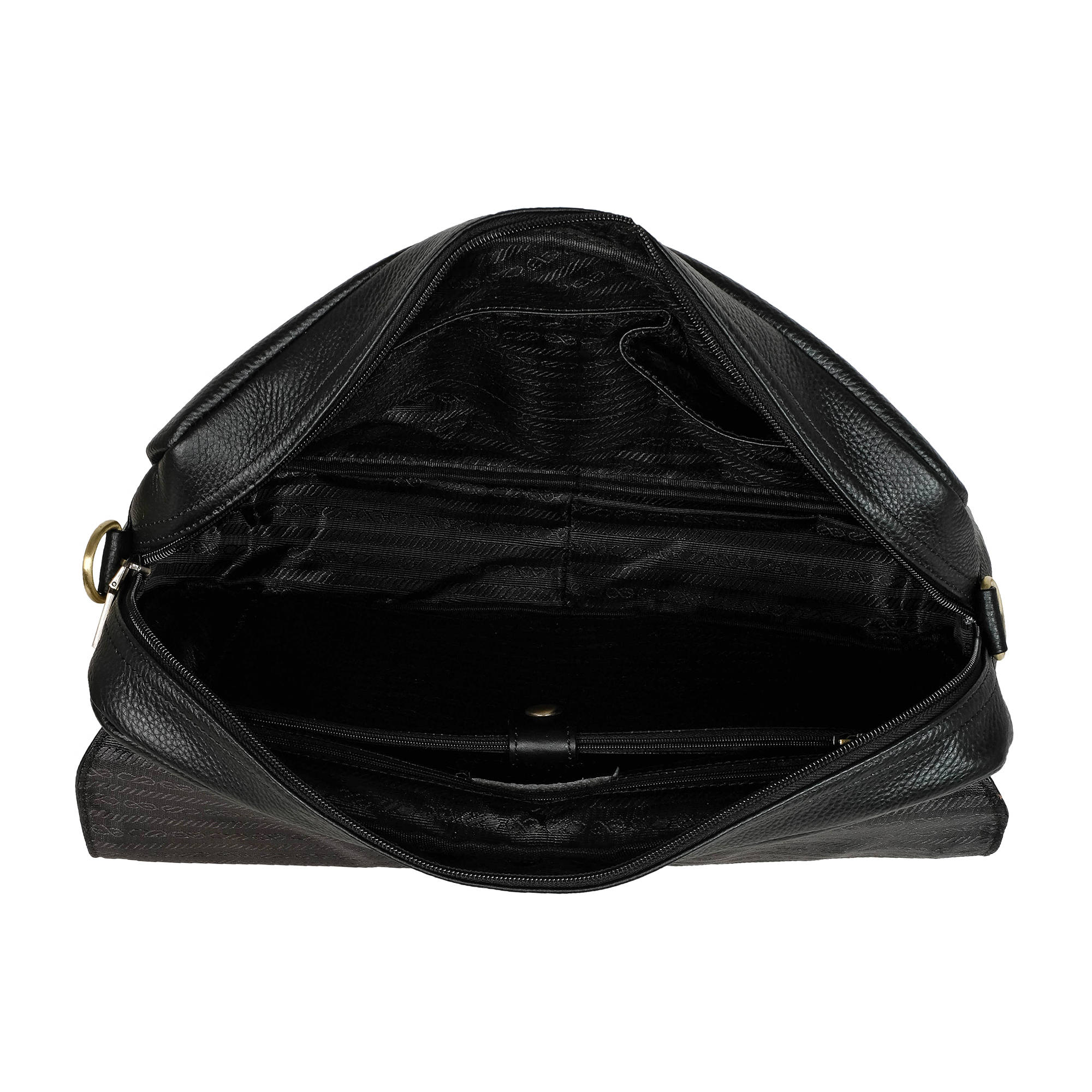 Портфель из мягкой кожи POLAR 23258 Brown