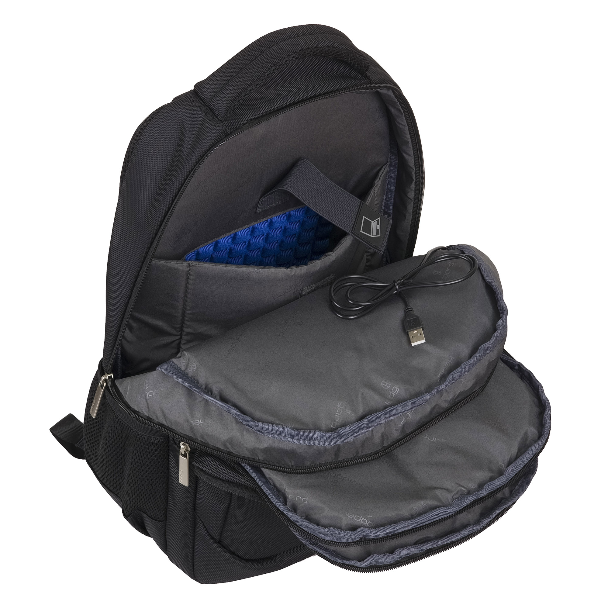 Рюкзак с отделением для ноутбука 15,6", 21 л  Hedgard 0218 Black