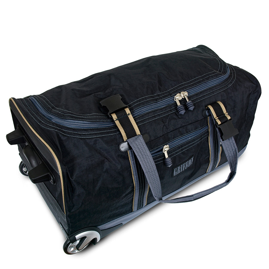 Сумка дорожная на колесах Griffon Г304 Black