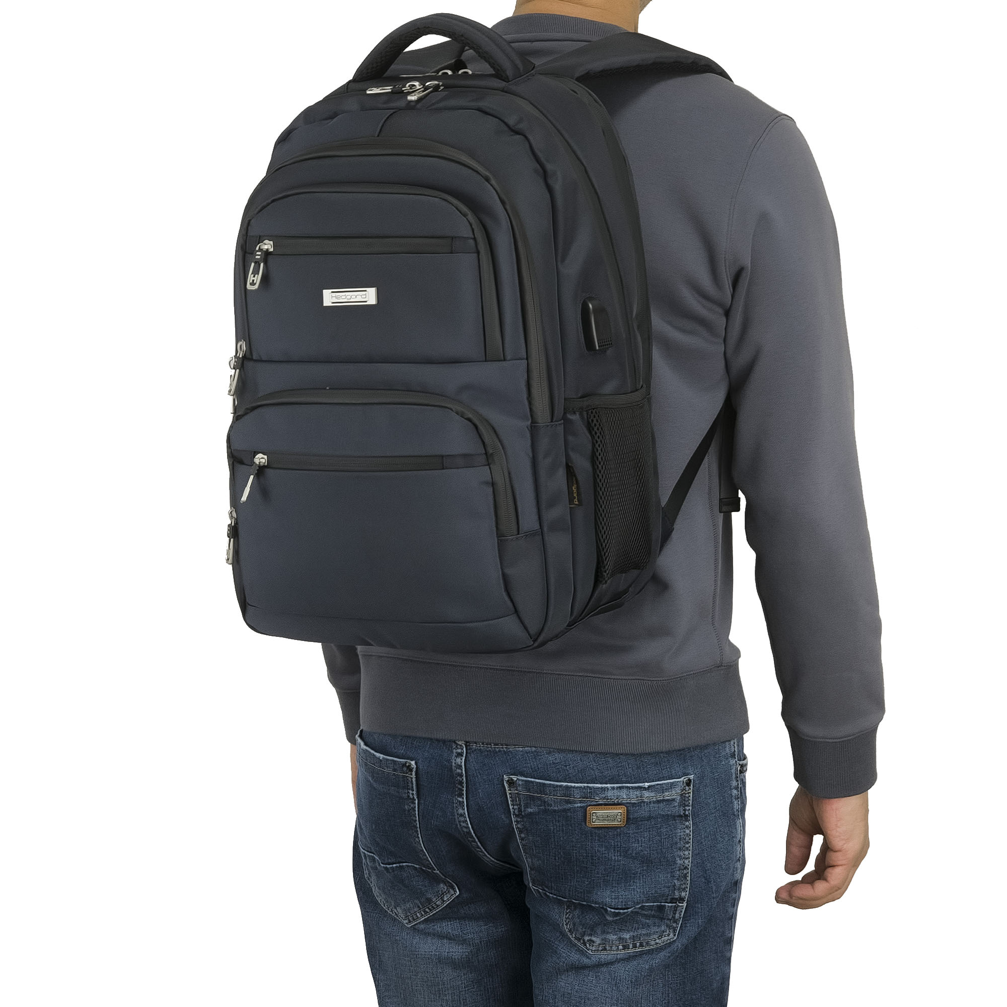 Рюкзак 3 отделения  Hedgard 0280 Blue