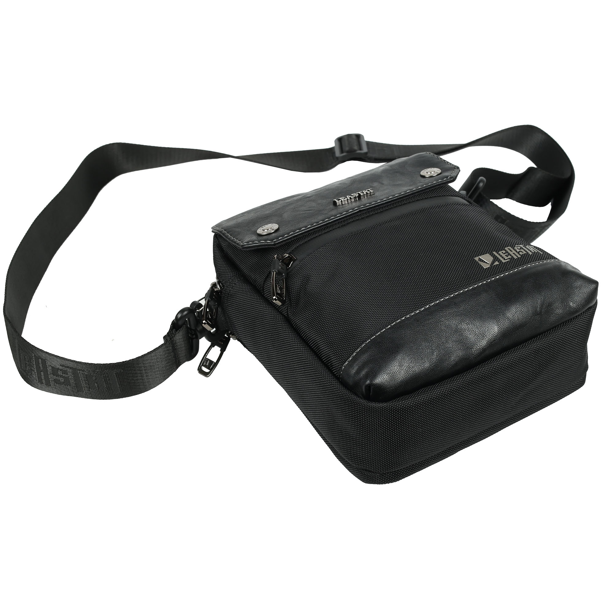 Мужская сумка через плечо LEASTAT 6606.2 Black