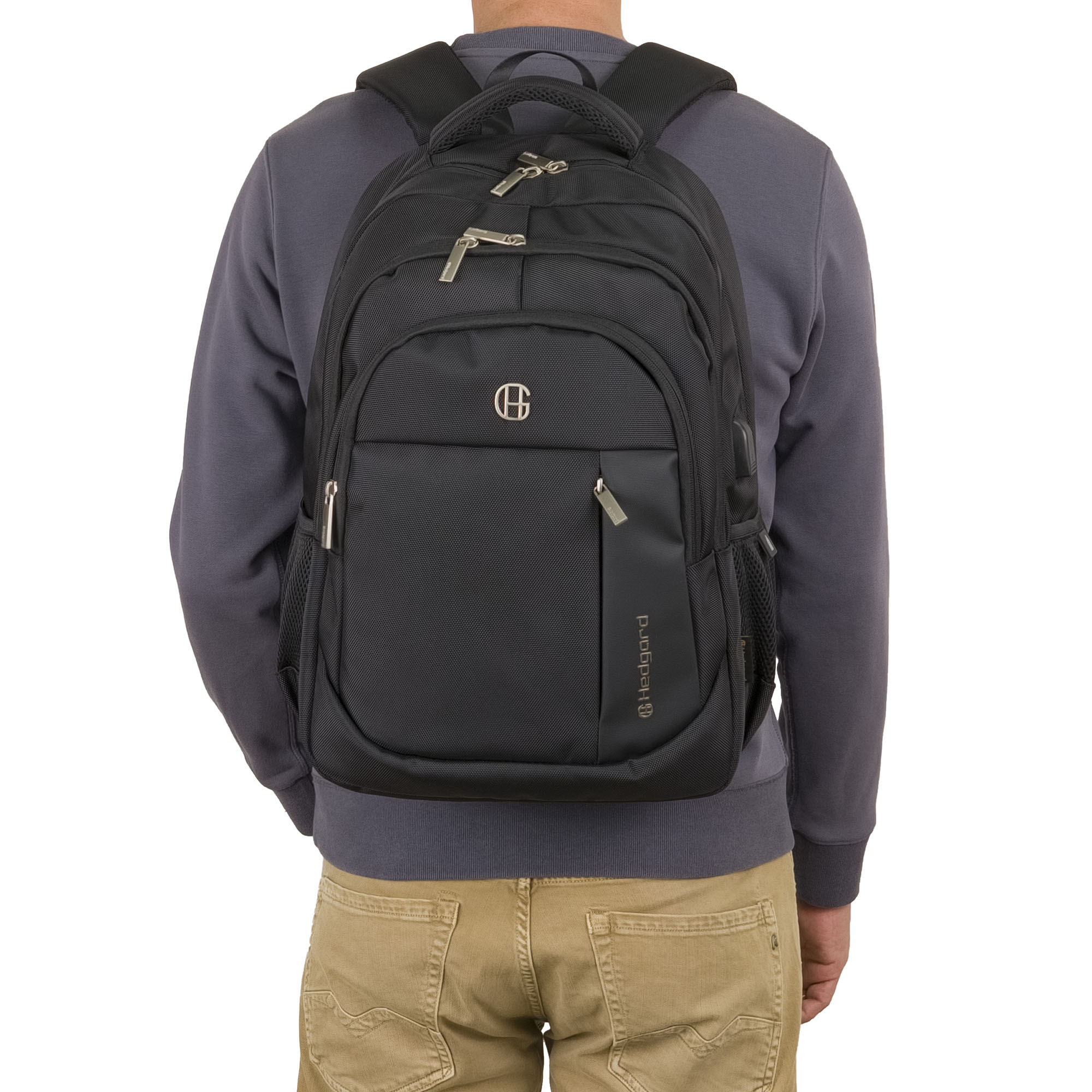 Рюкзак с отделением для ноутбука 15,6", 21 л  Hedgard 0218 Black
