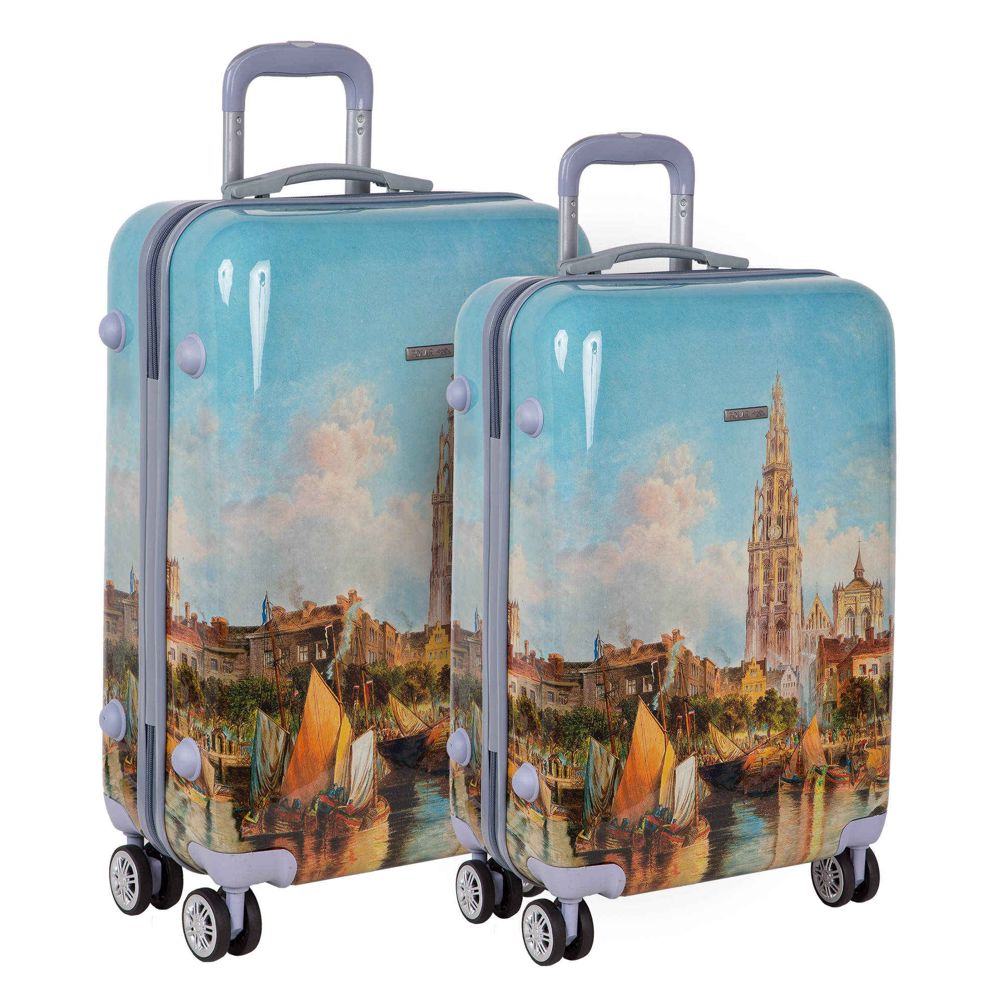 Комплект из 2х чемоданов POLAR РА032-2 "Антверпен" (20", 24")