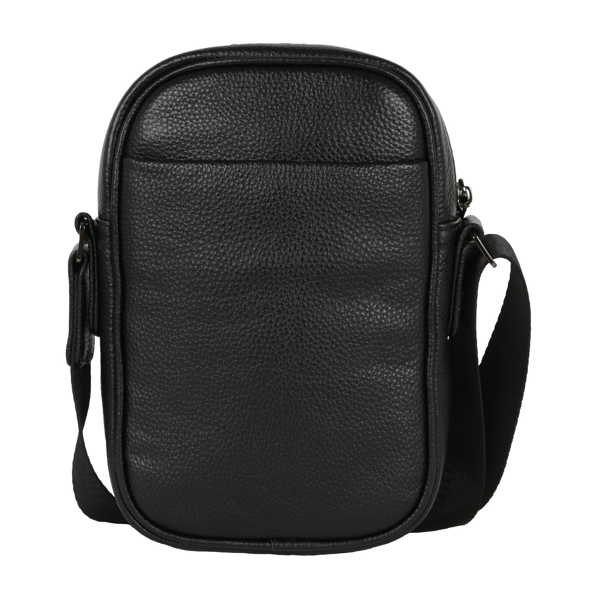 Мужская кожаная сумка POLAR 0703 Black