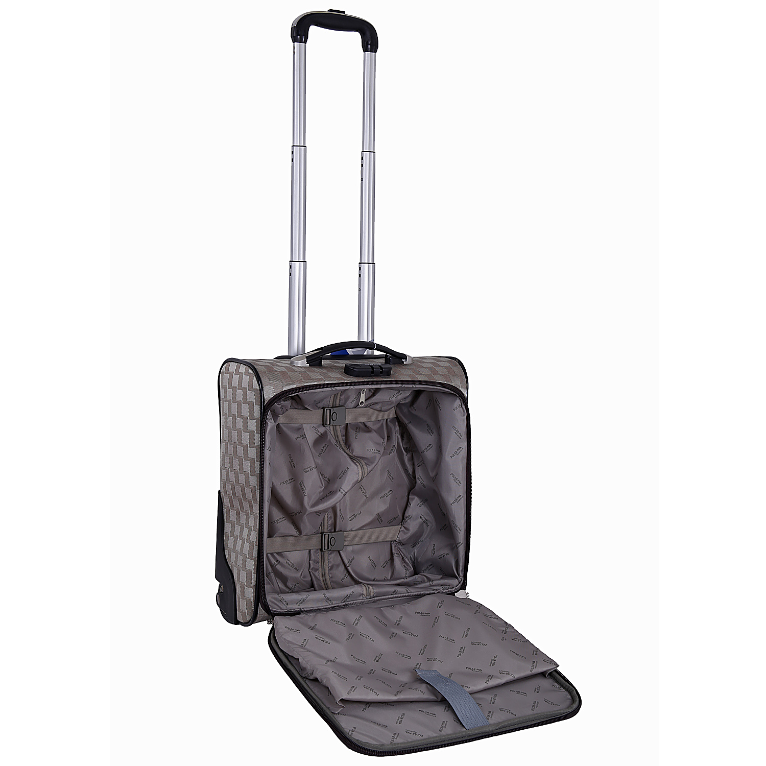 Кейс-пилот на 2х колесах POLAR П7097 Gold