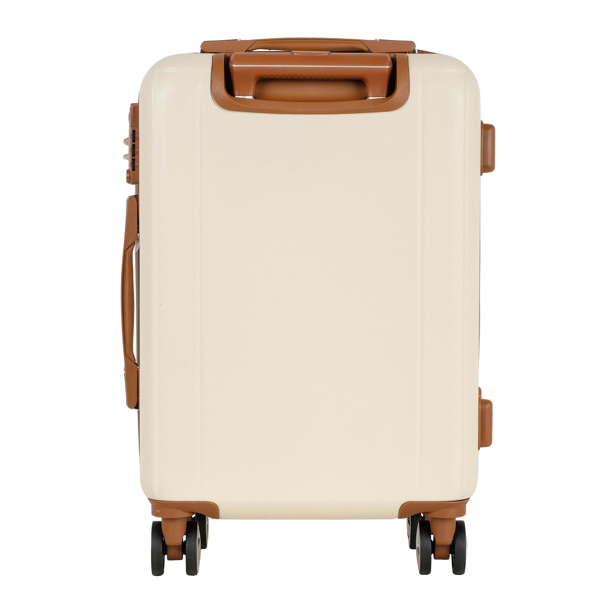 Чемодан малый, для ручной клади POLAR РР5509-20" Coffee