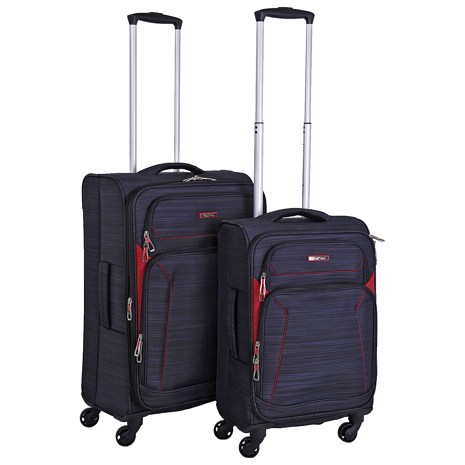 Чемодан на 4х колесах POLAR Р18А01-19" Black