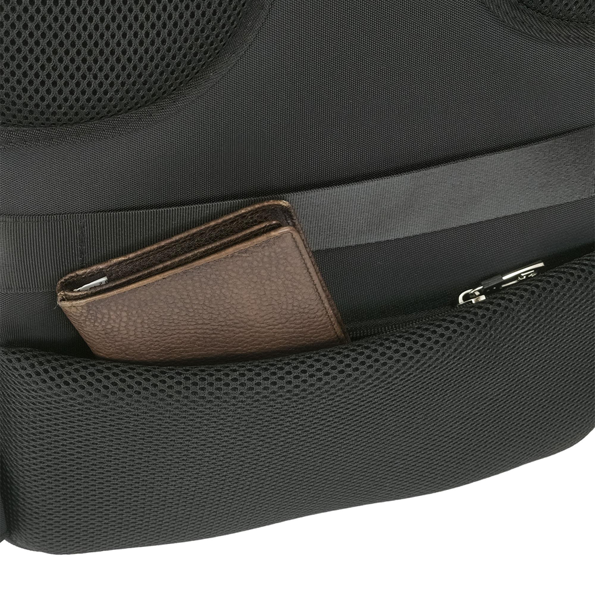 Городской рюкзак с тремя отделениями  Hedgard 0011 Black