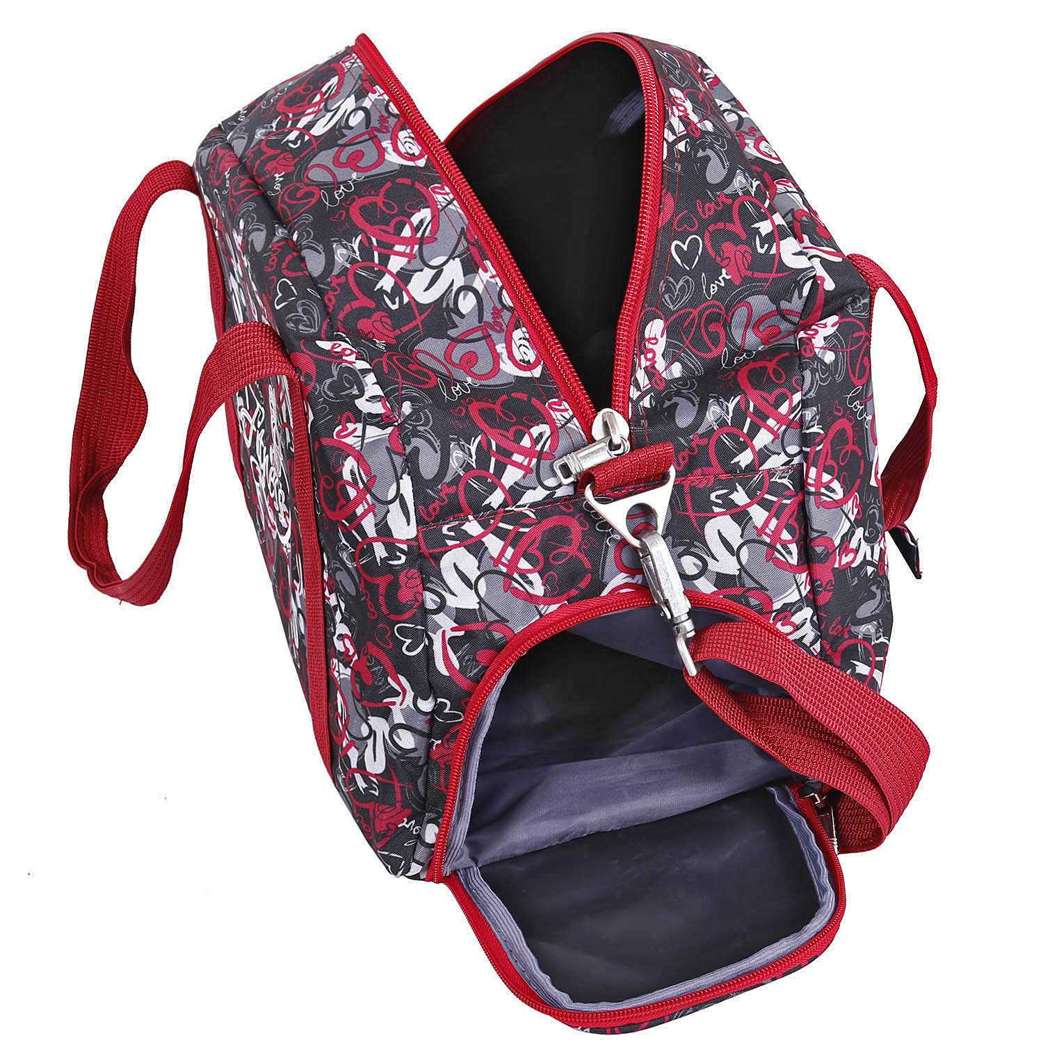 Спортивная сумка POLAR 5997 Красные сердца