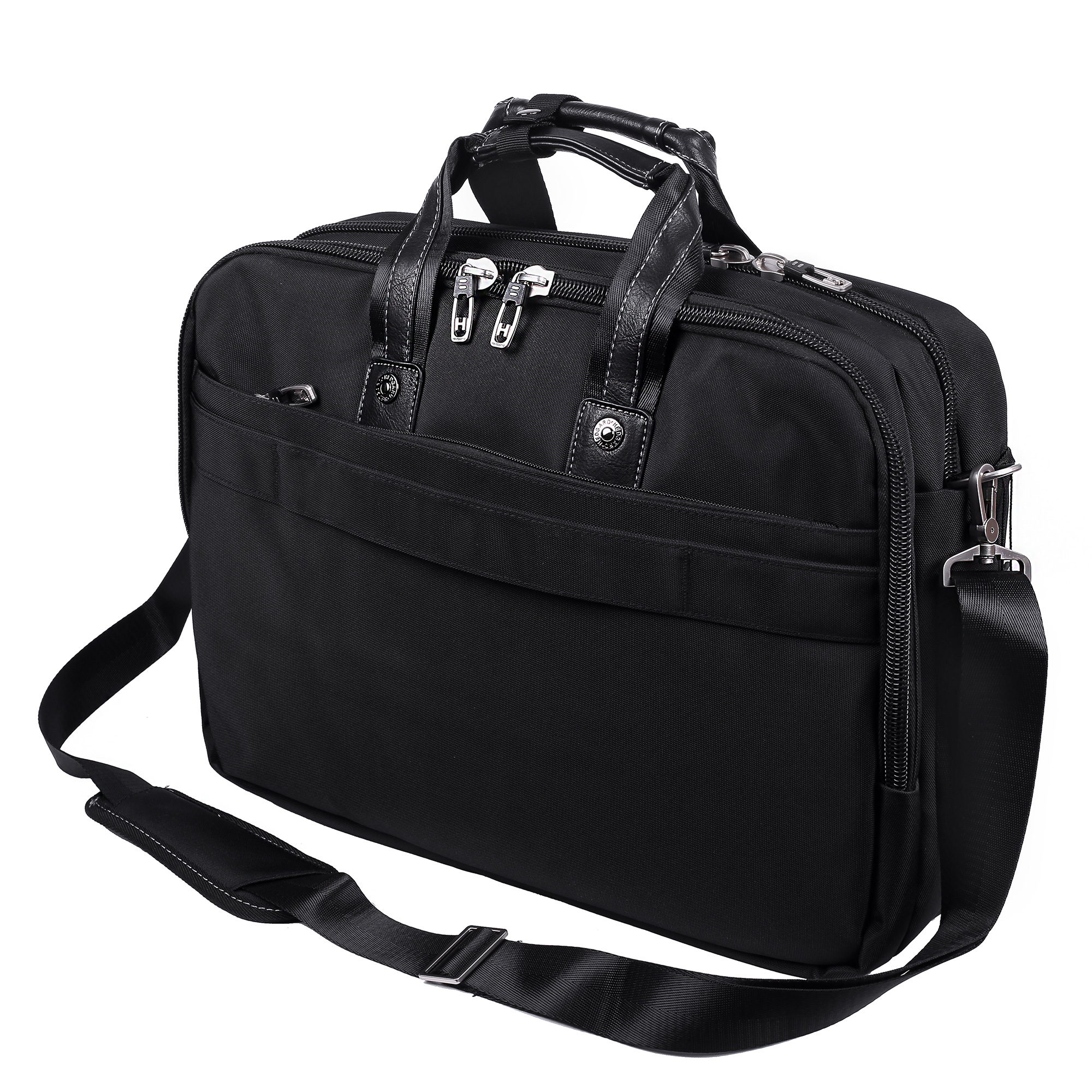 Мужская сумка-портфель  Hedgard 1004-1 Black 15