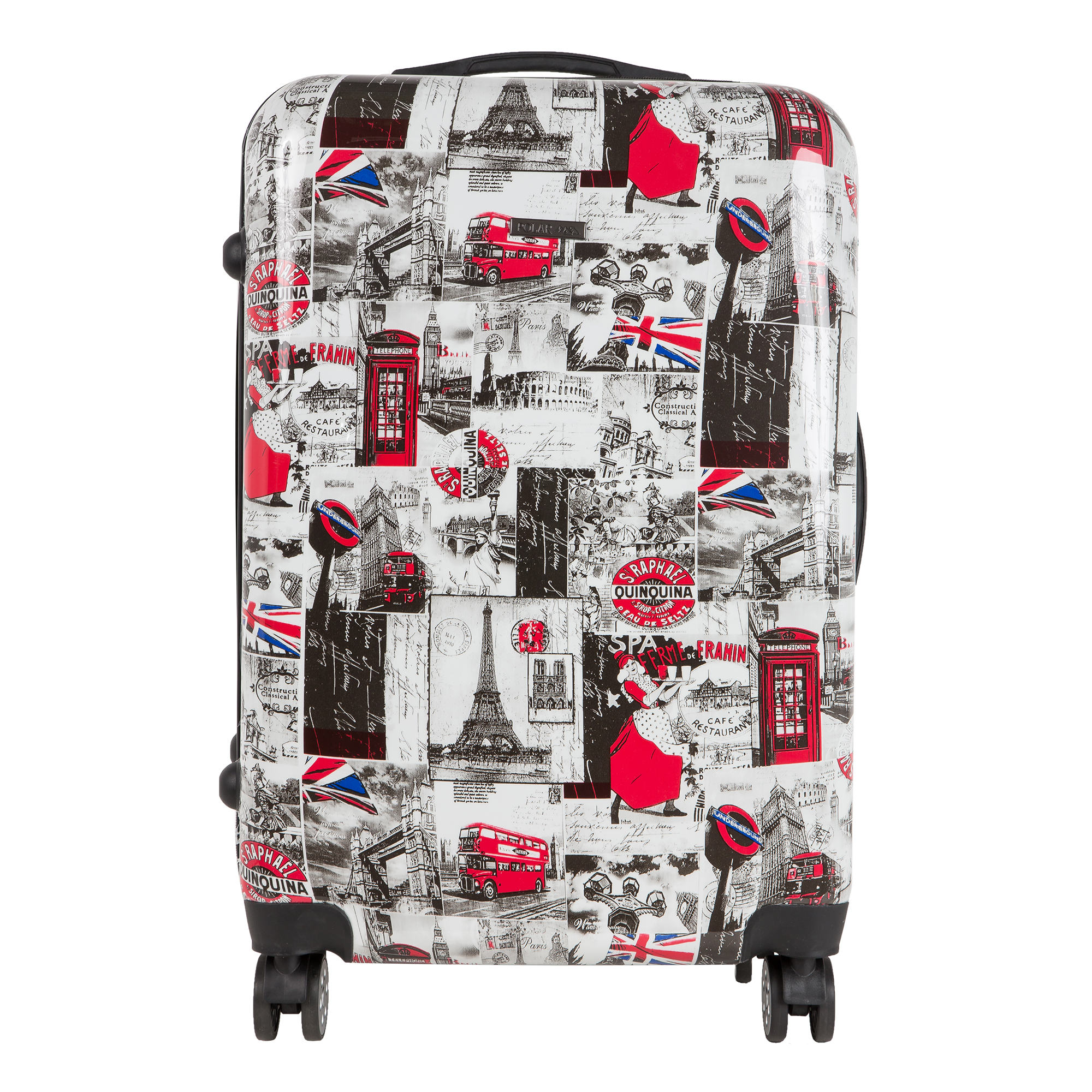 Чемодан малый POLAR РА036-20 Париж