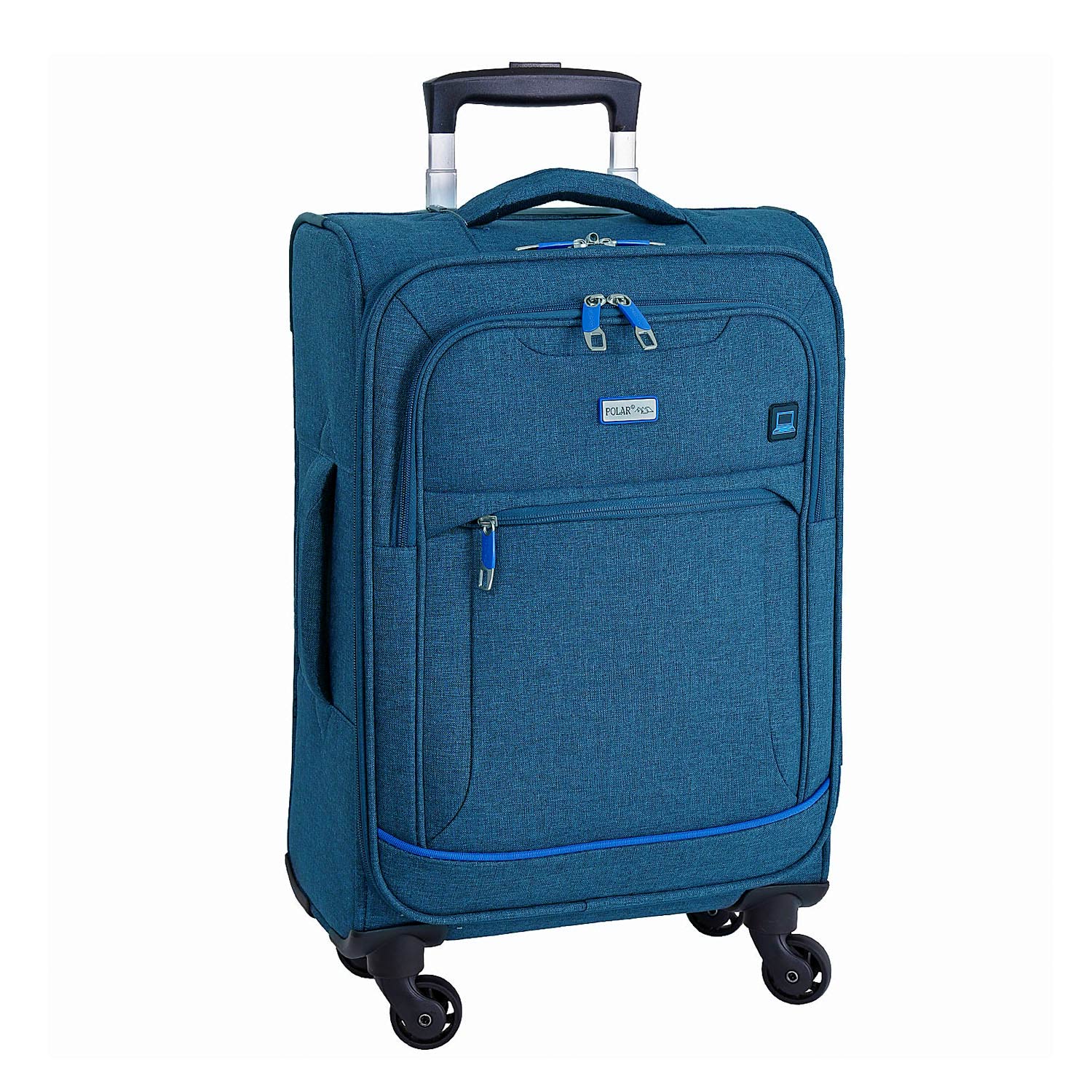 Чемодан на 4х колесах POLAR Р18А07-19" Blue