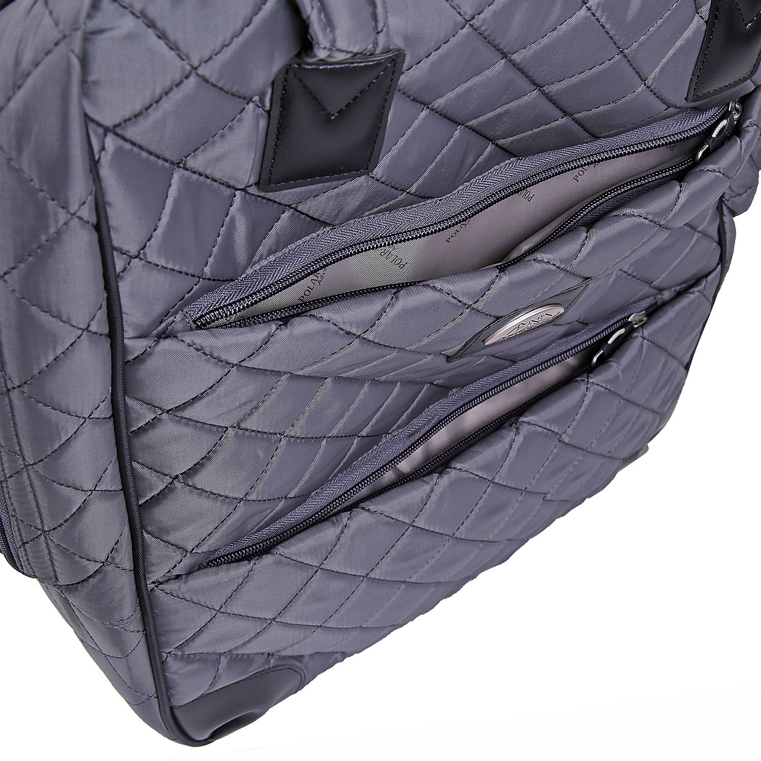 Cумка на колесах для ручной клади POLAR П7095 Grey