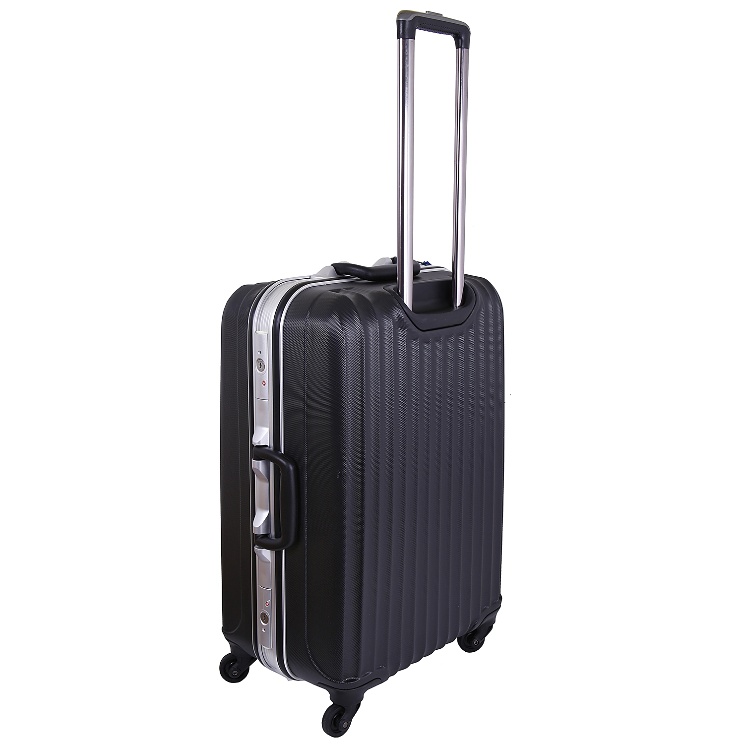 Чемодан-кейс, средний POLAR Р1145-25 Black