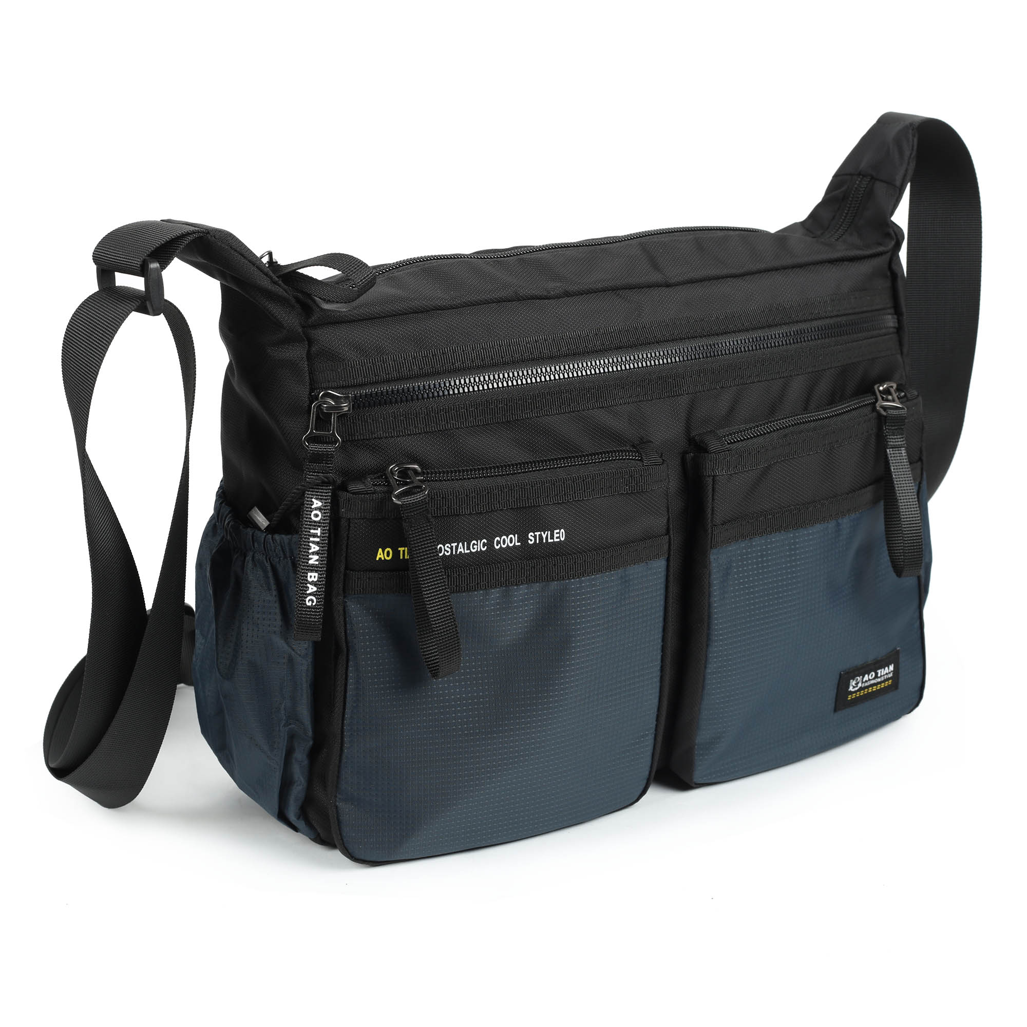 Сумка на плечо унисекс AOTIAN 8644 Blue