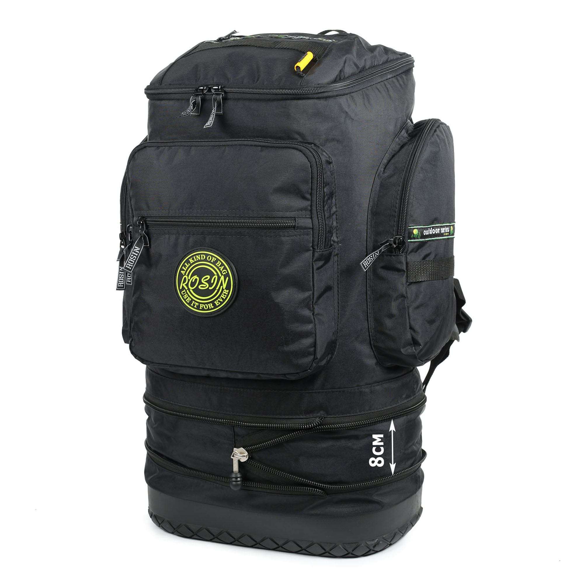 Рюкзак с резиновым дном ROSIN 91 Black