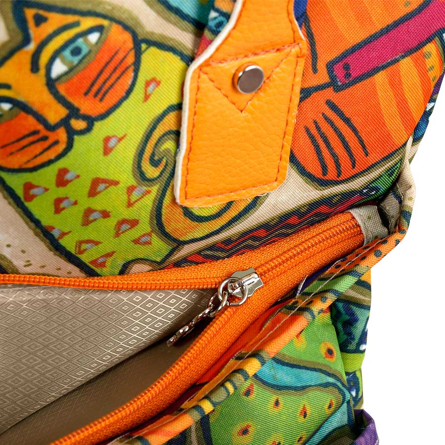 Сумка  на колесах Griffon Г 1216 "Кошки" 