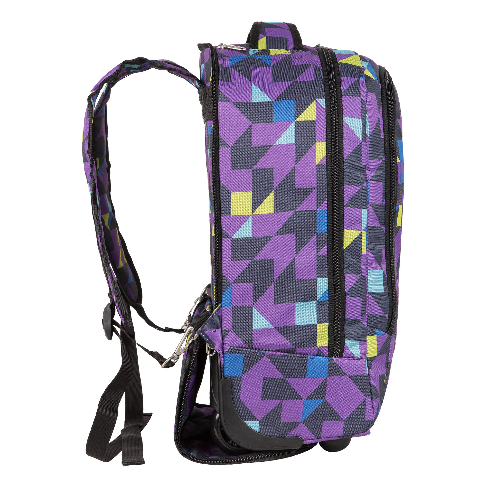 Чемодан-рюкзак на колесах POLAR П7111 Blue