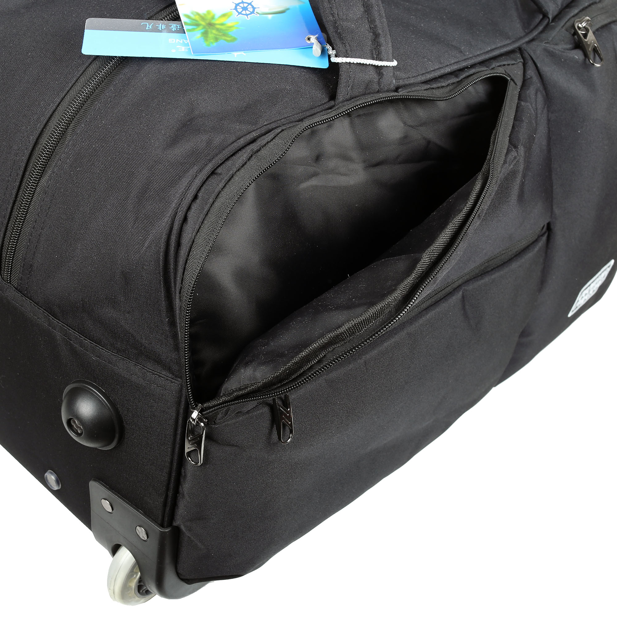 Дорожная сумка на колесах Duowang 211-24 Black