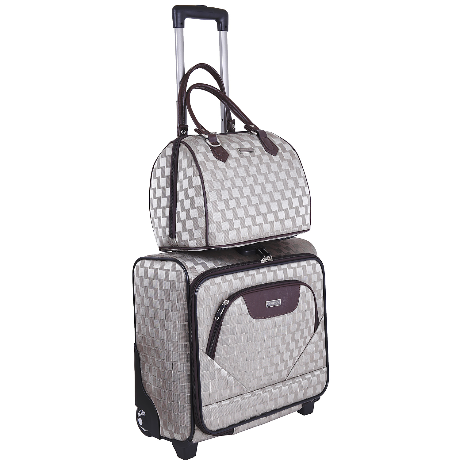 Кейс-пилот на 2х колесах POLAR П7097 Gold