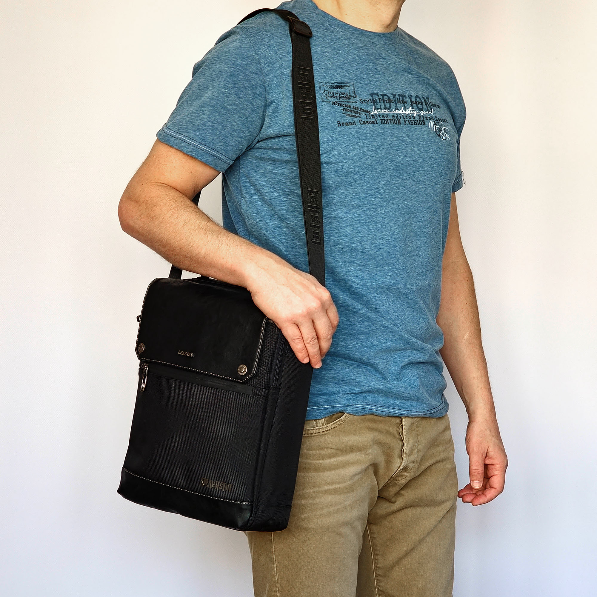 Сумка-планшет А4 LEASTAT 4164 Black