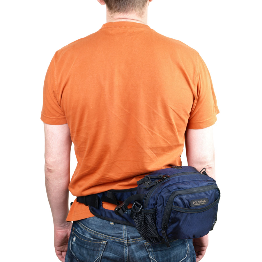 Спортивная сумка на плечо и на пояс POLAR П3041-02