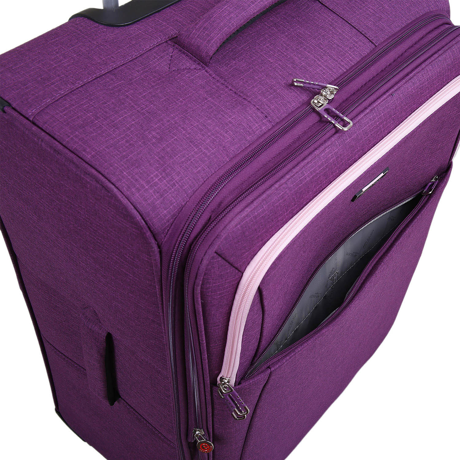 Чемодан на 4х колесах POLAR Р18А08-27" Purple