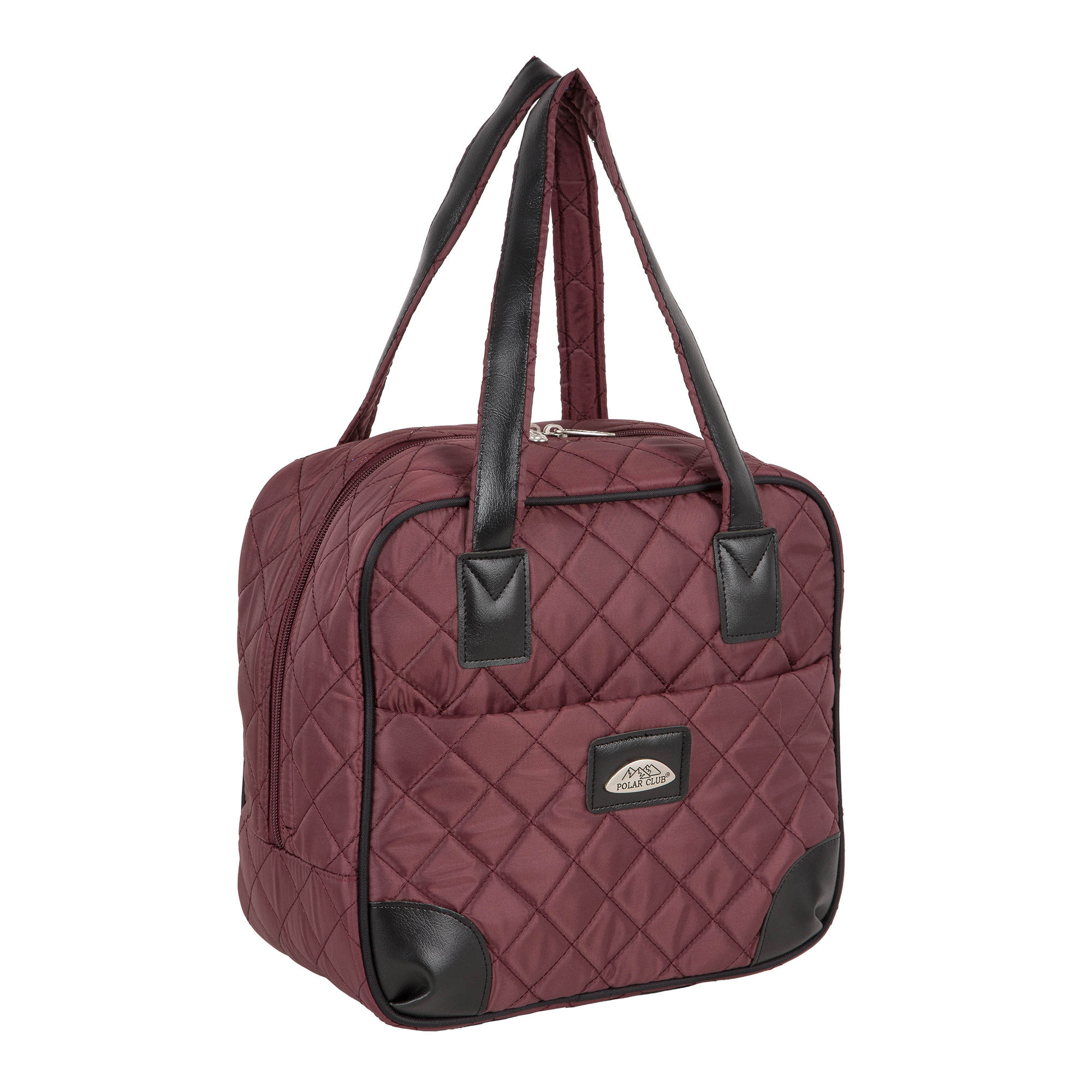 Сумка с креплением на ручку чемодана POLAR П7101 Bordo