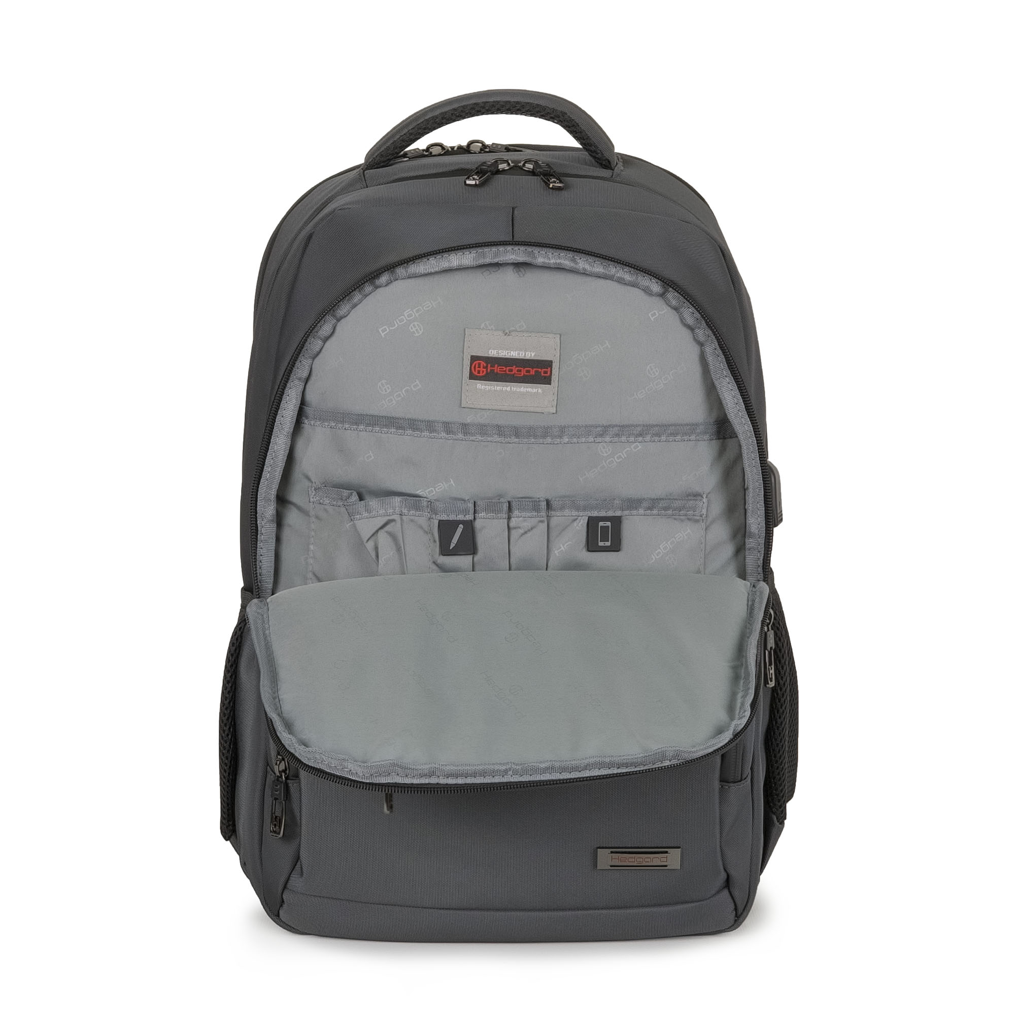 Рюкзак 3 отделения  Hedgard 0280 Grey