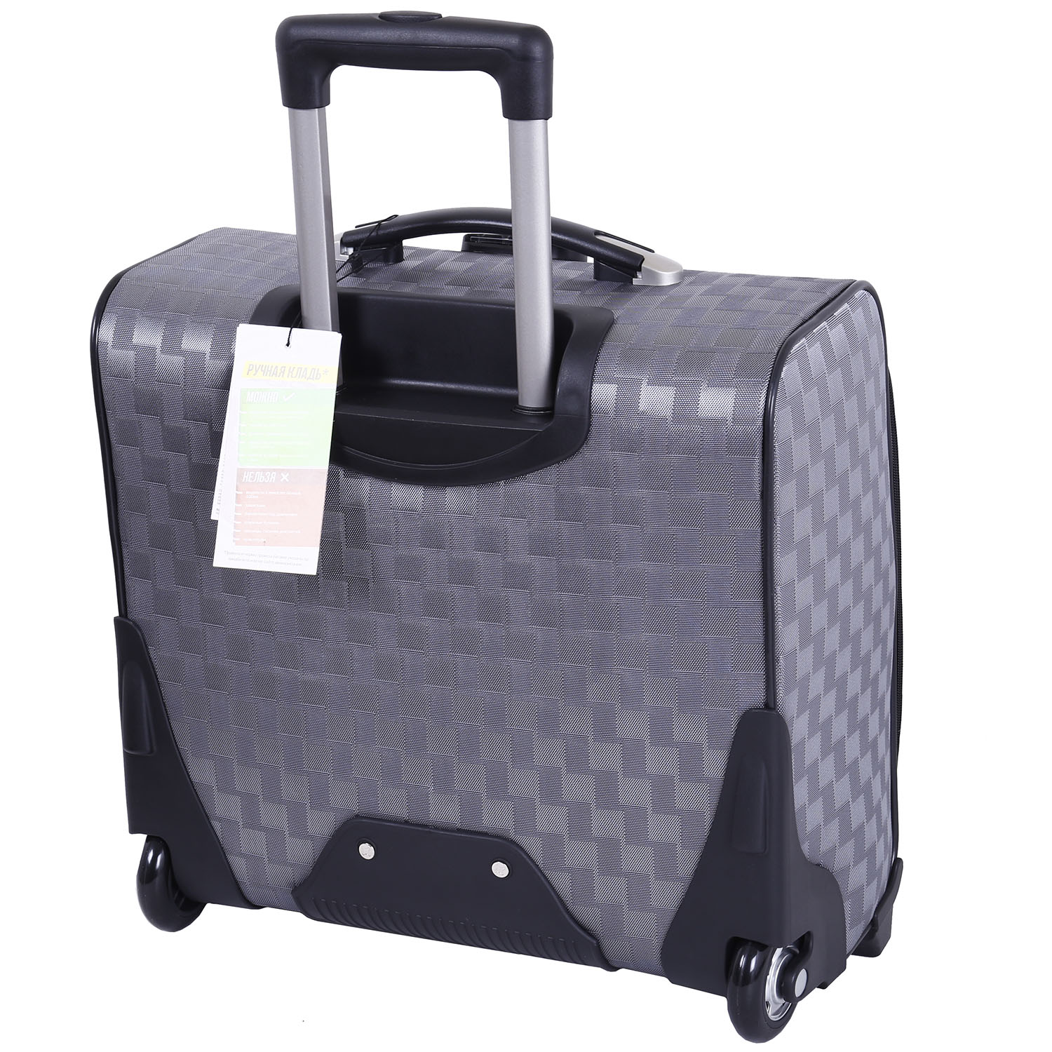 Кейс-пилот на 2х колесах POLAR П7097 Grey