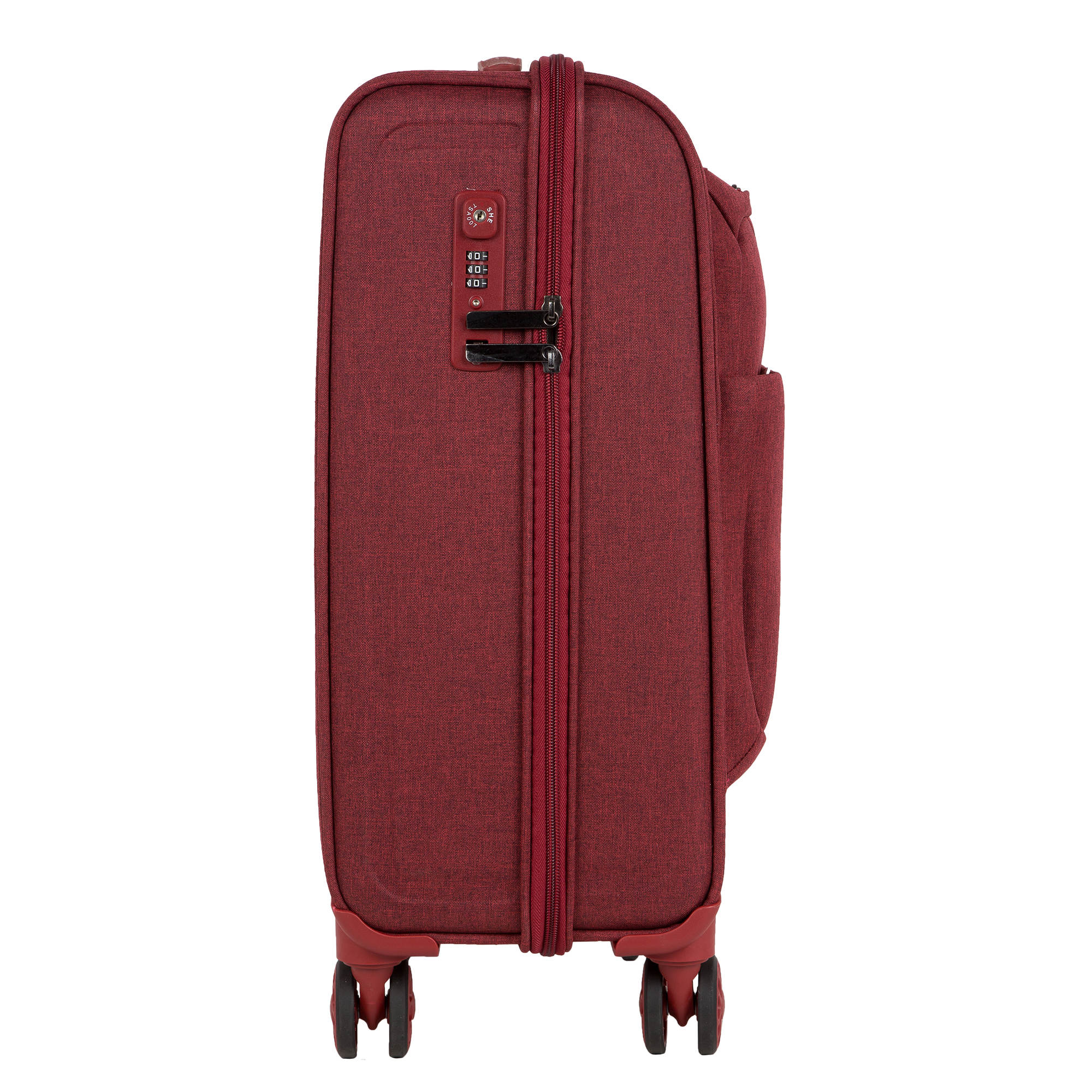 Чемодан малый POLAR Р1927-19" Bordo