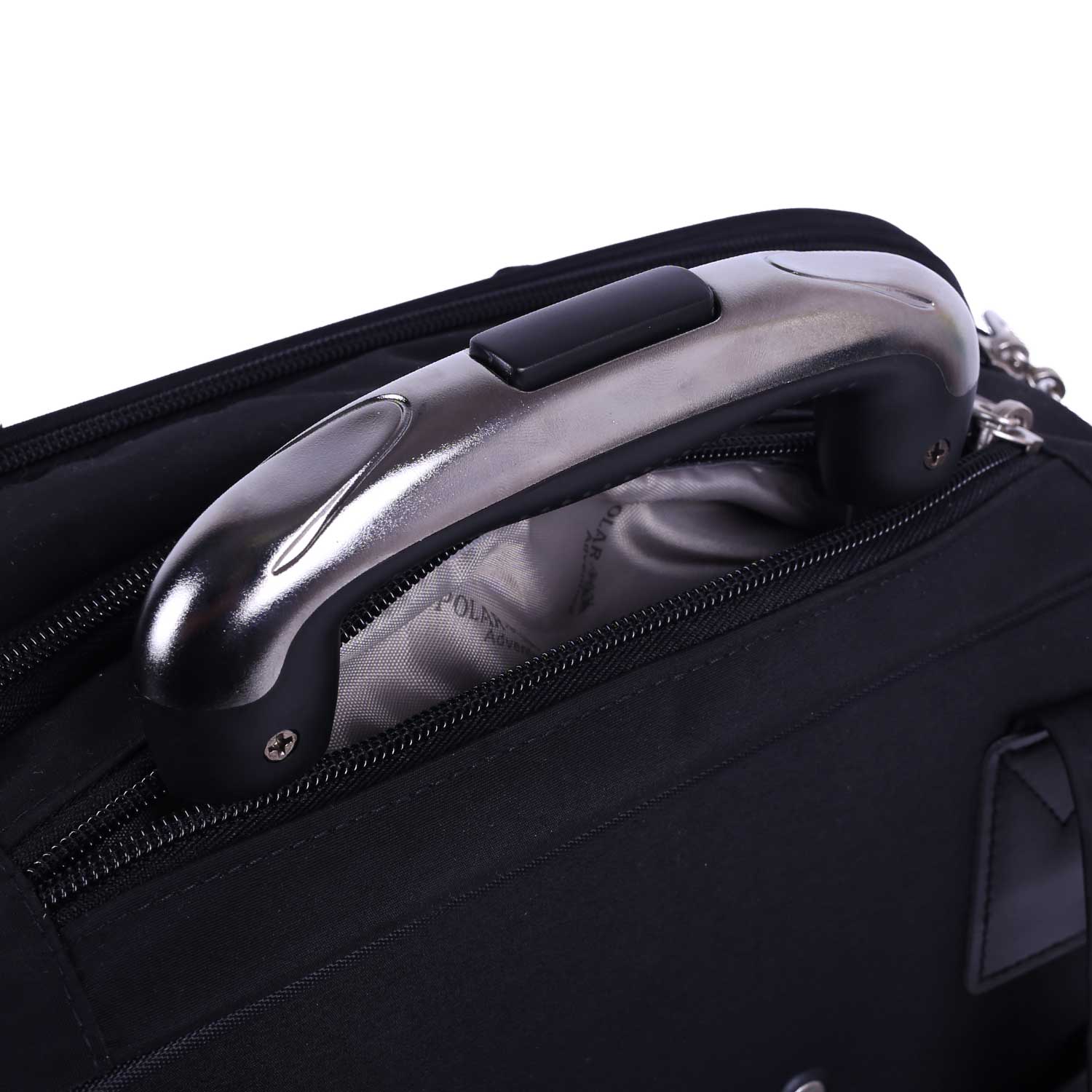 Сумка на колесах для ручной клади POLAR П7104 Black