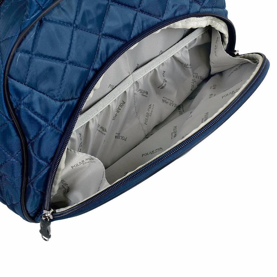 Сумка с креплением на чемодан POLAR 7036.1 Blue