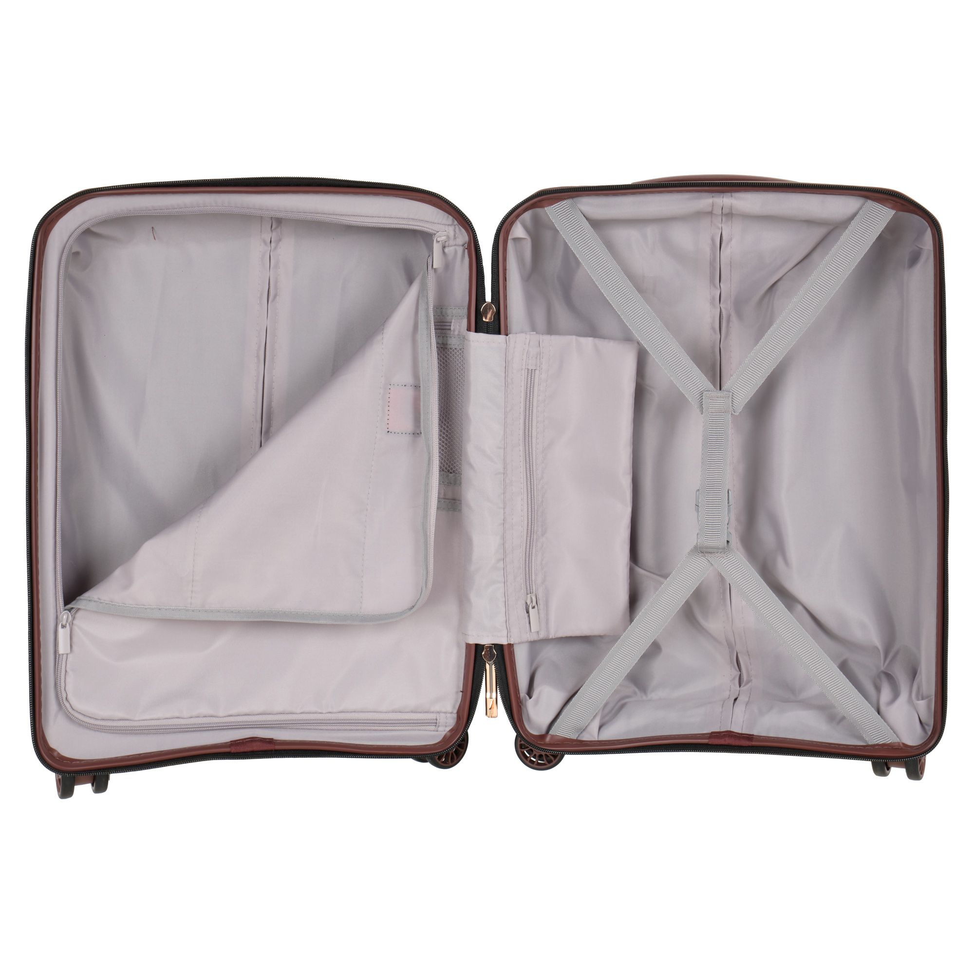 Чемодан для ручной клади POLAR Р0015-20" Black