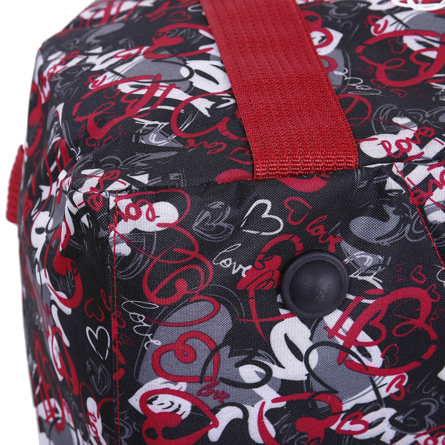 Спортивная сумка POLAR 5997 Красные сердца