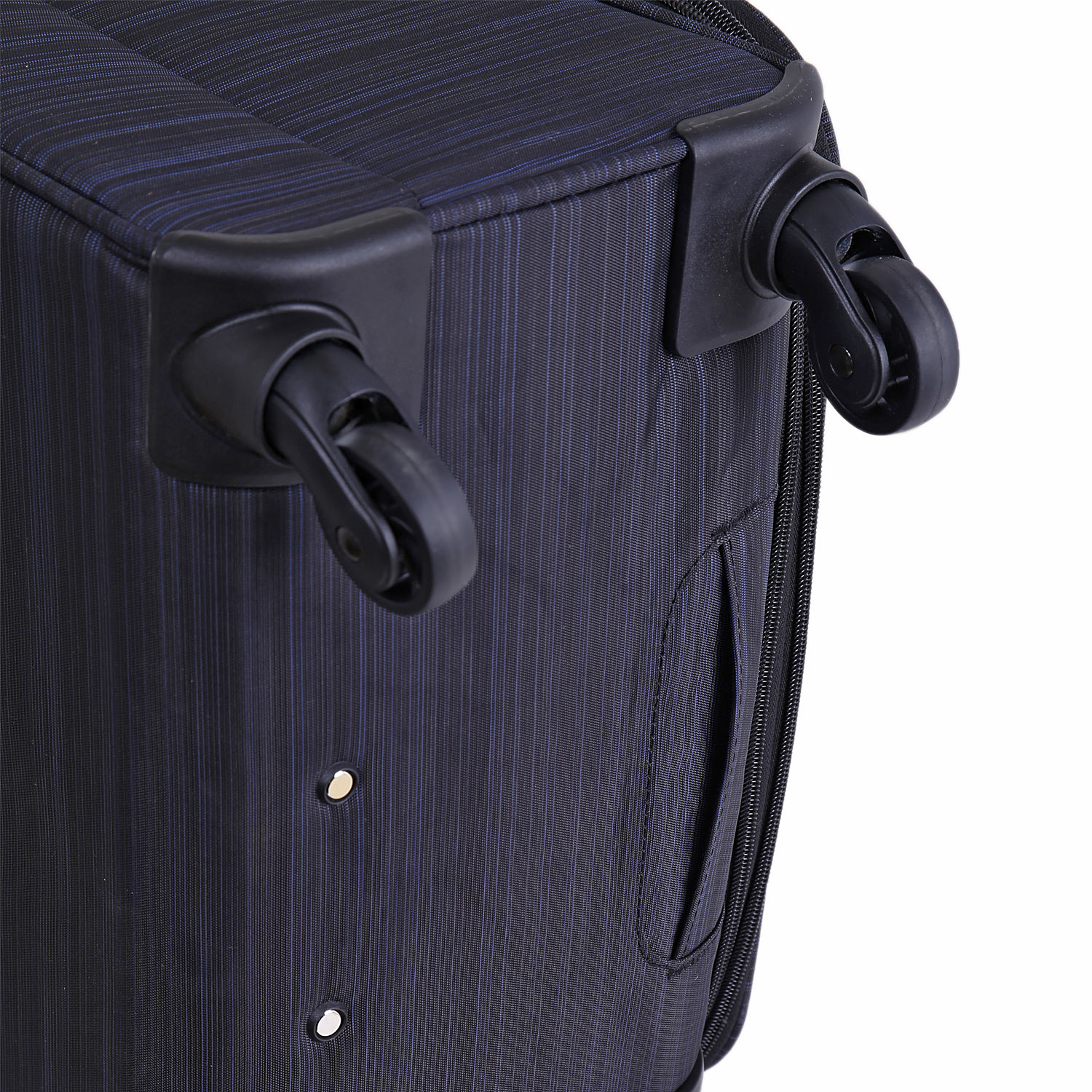 Чемодан на 4х колесах, средний POLAR Р18А01-23" Black