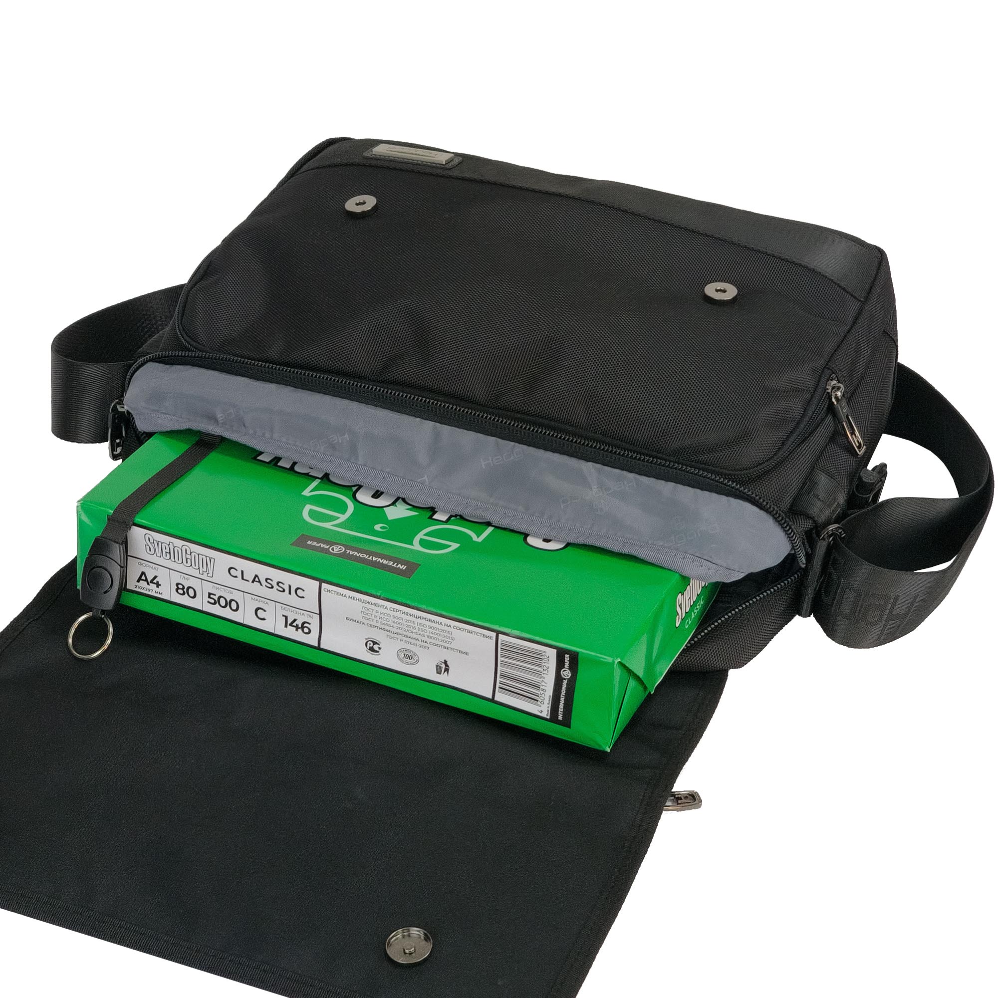 Сумка-мессенджер, планшет  Hedgard 4156 Black