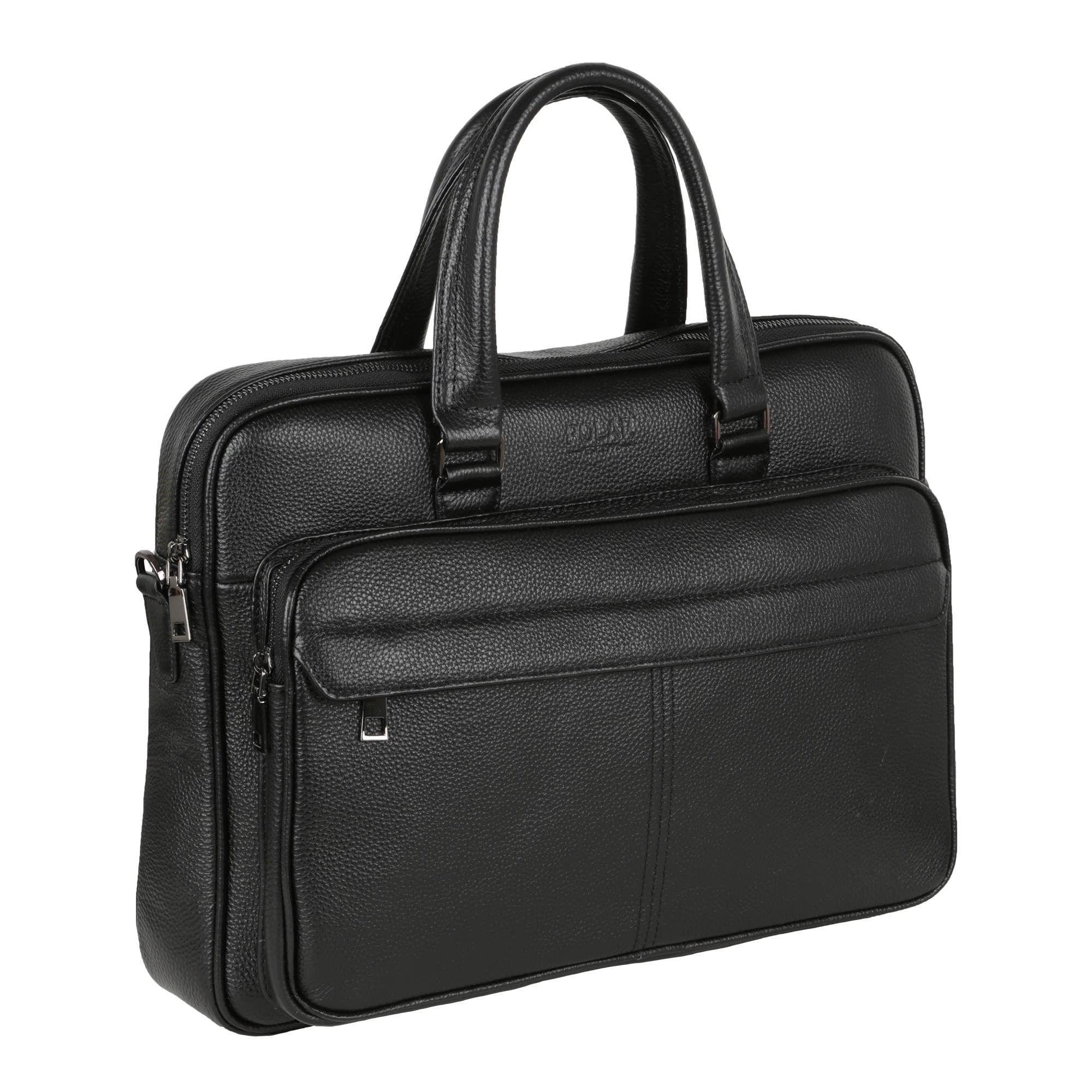 Мужская кожаная сумка POLAR 0904