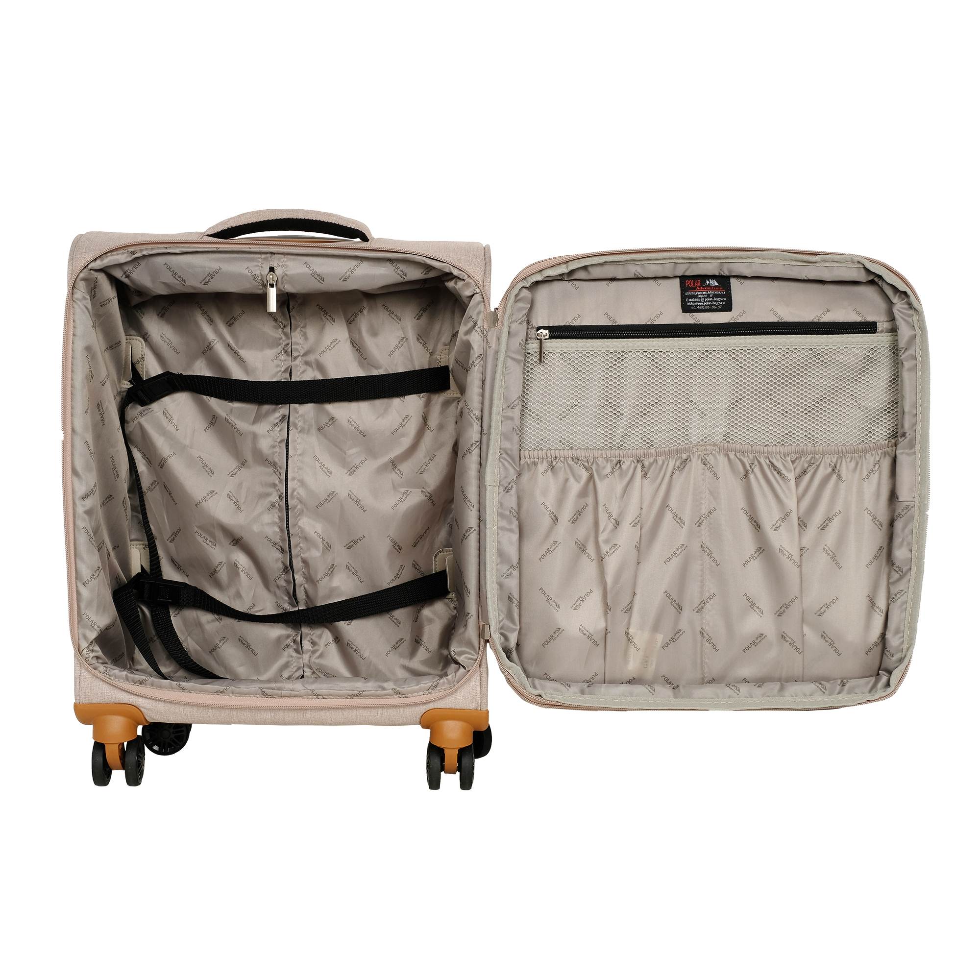 Чемодан малый POLAR Р1913-19" Blue