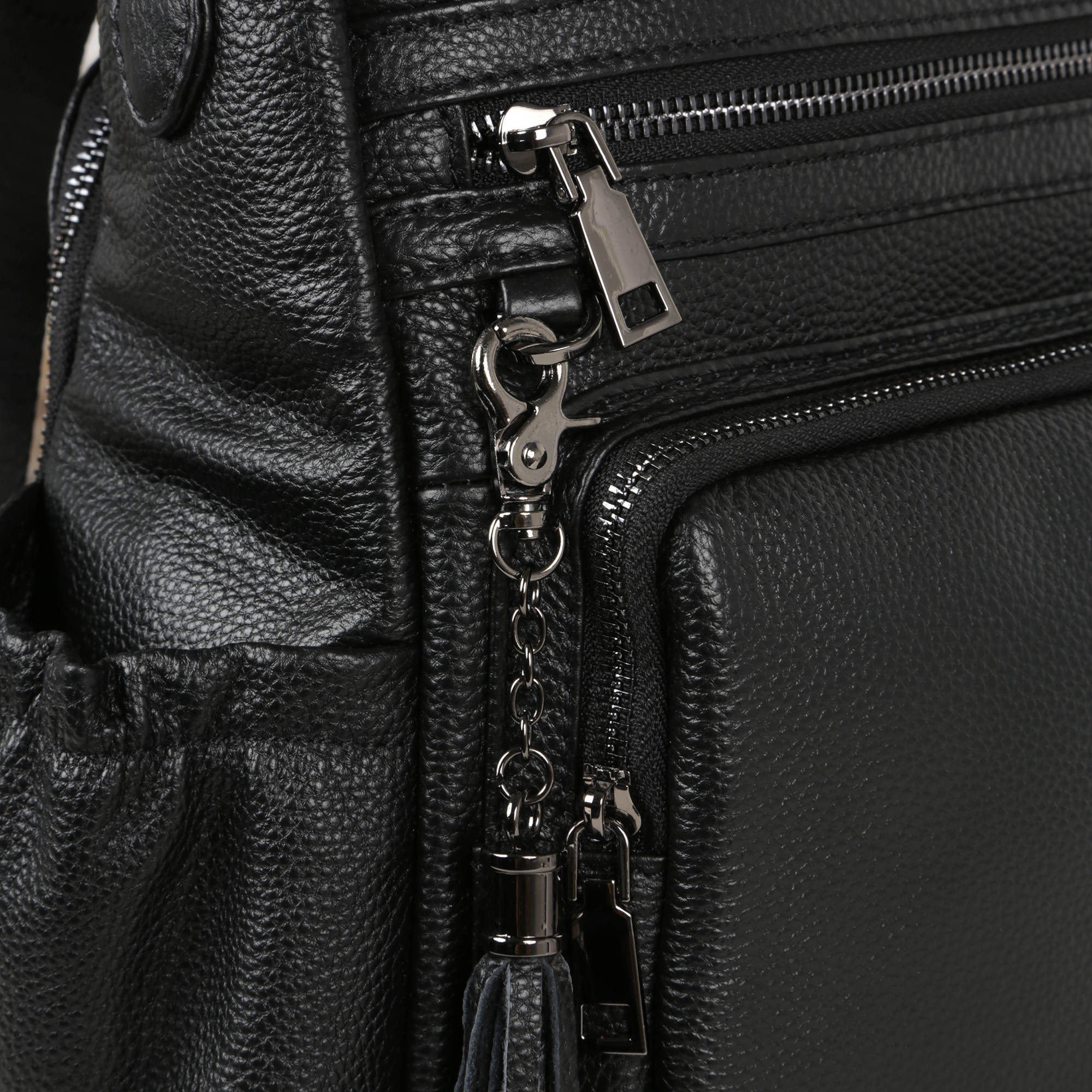 Женский кожаный рюкзак POLA 0908 Black