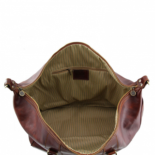 Дорожная сумка "Amsterdam Weekender" Tuscany Leather TL1049 Brown