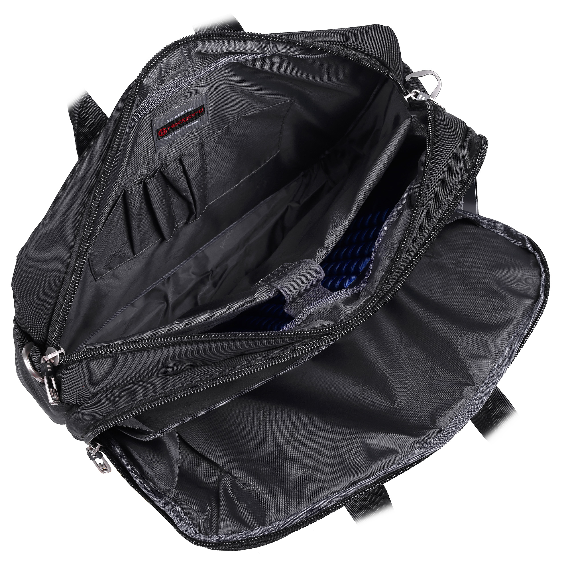 Мужская сумка-портфель  Hedgard 1004-1 Black 15