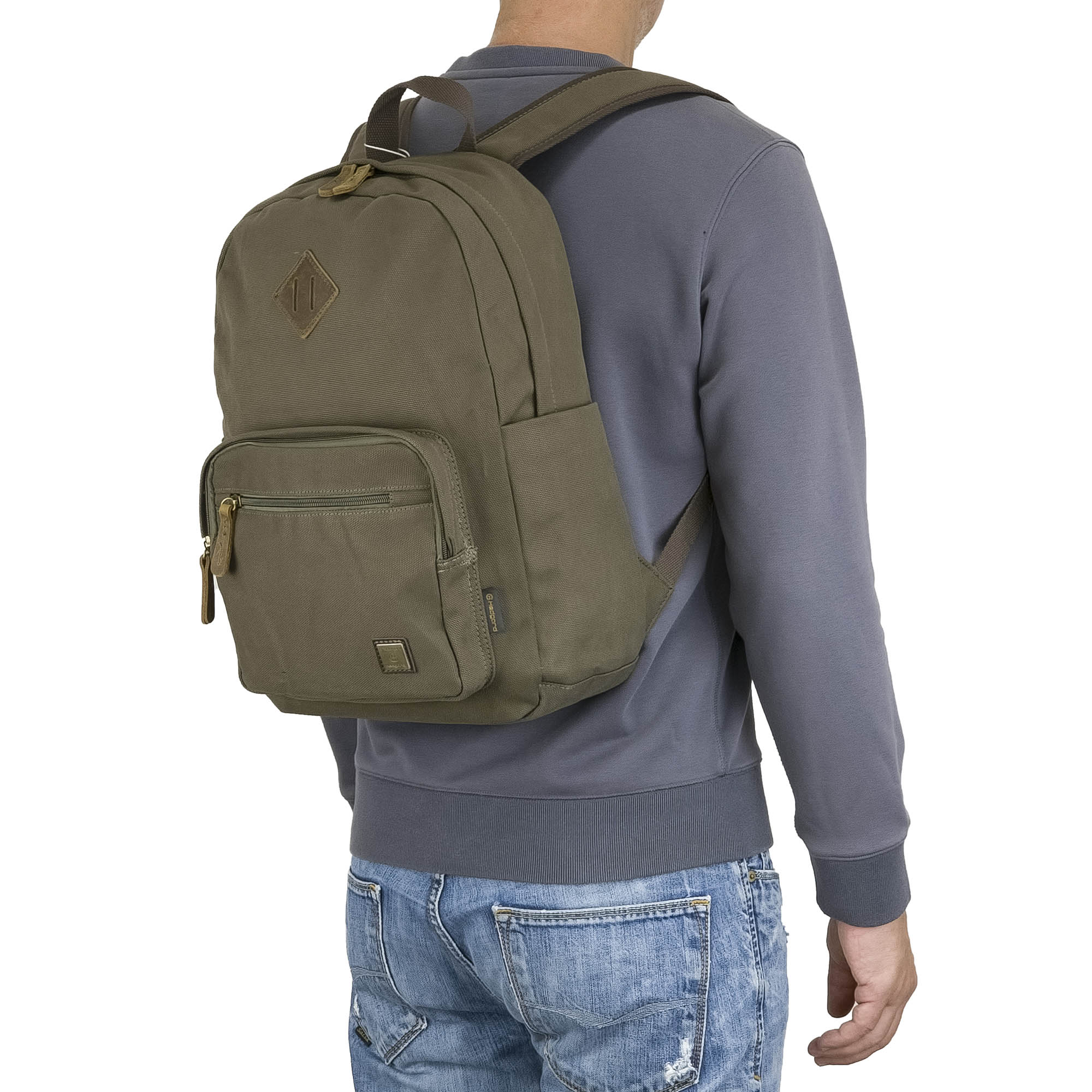 Рюкзак брезентовый  Hedgard 1122-1 Olive